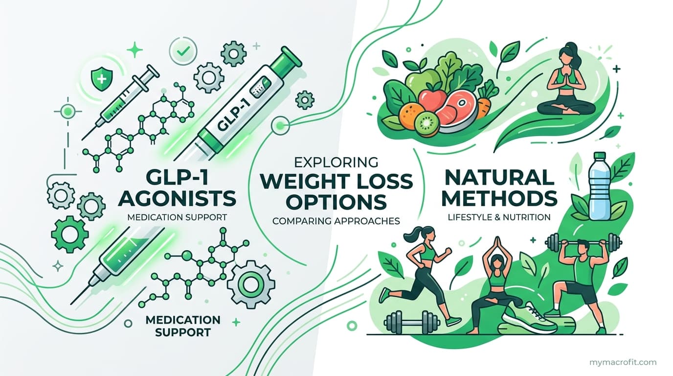GLP-1 vs Natural Weight Loss: How the Results Actually Compare