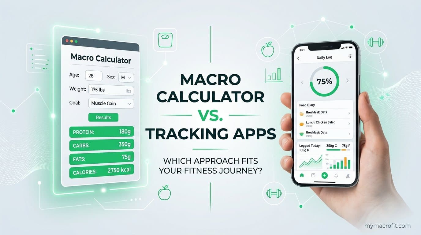 Macro Calculator vs Tracking Apps: Which Do You Actually Need?