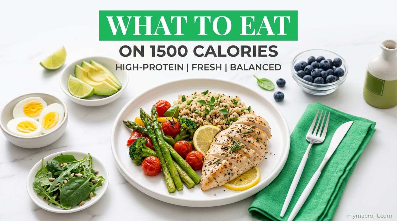 What to Eat on 1500 Calories a Day (Full Day of Eating)