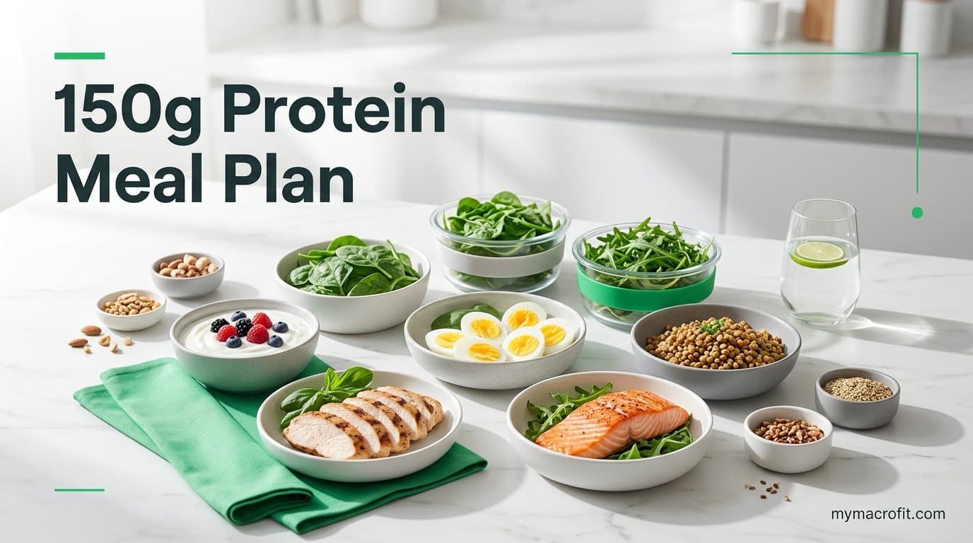 150g Protein Meal Plan: A Full Day to Build Muscle and Stay Full