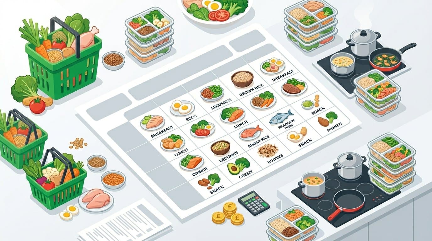 Budget Meal Prep: Eating Healthy for Under £30 a Week