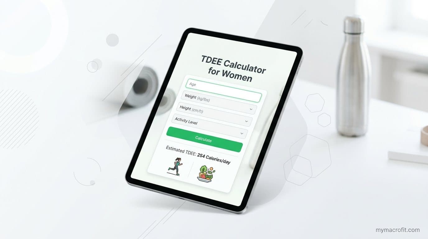 TDEE Calculator for Women: How Many Calories You Really Burn