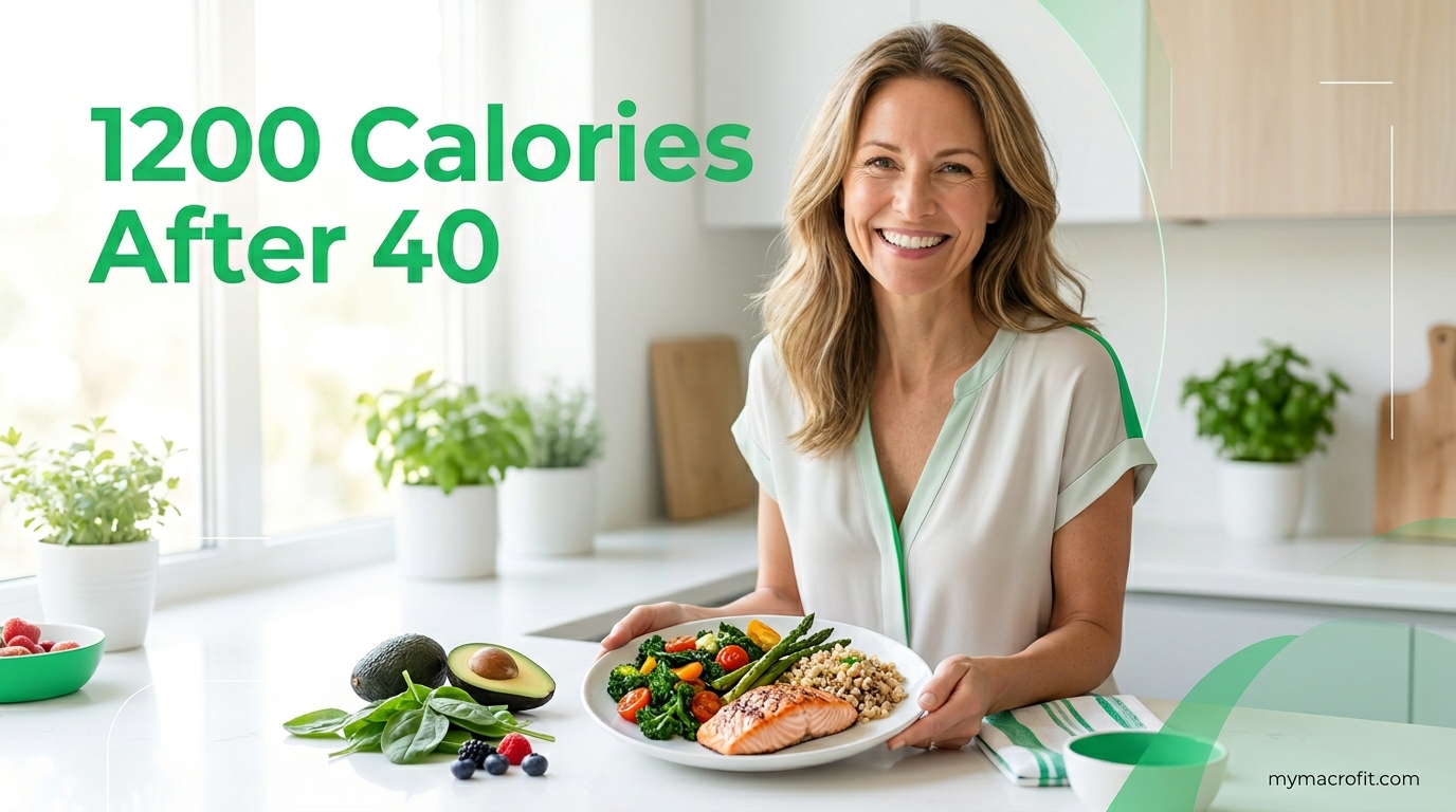 1200 Calories After 40: Too Low for Most Women (Here's What to Eat Instead)