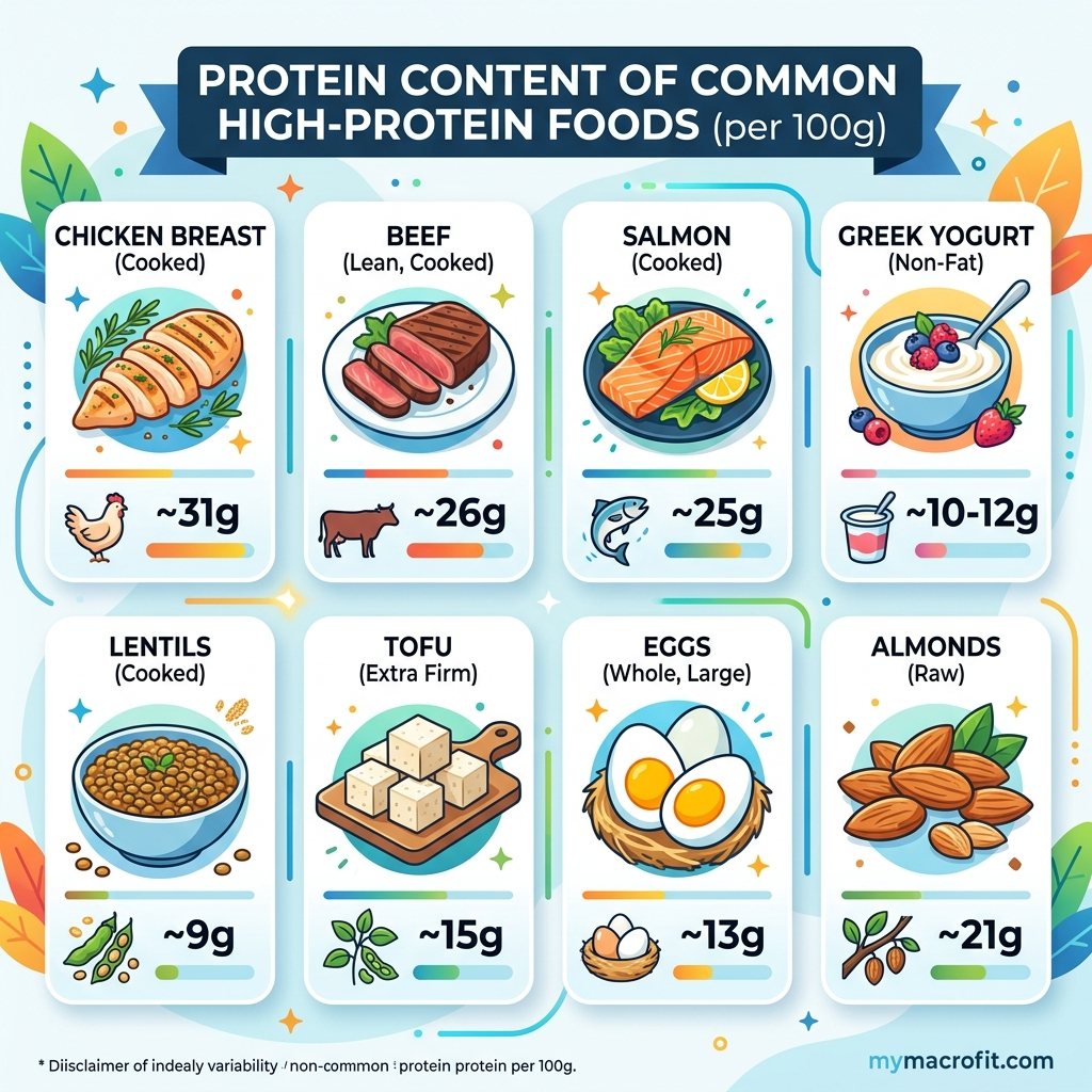 150g Protein Meal Plan: A Full Day to Build Muscle and Stay Full chart