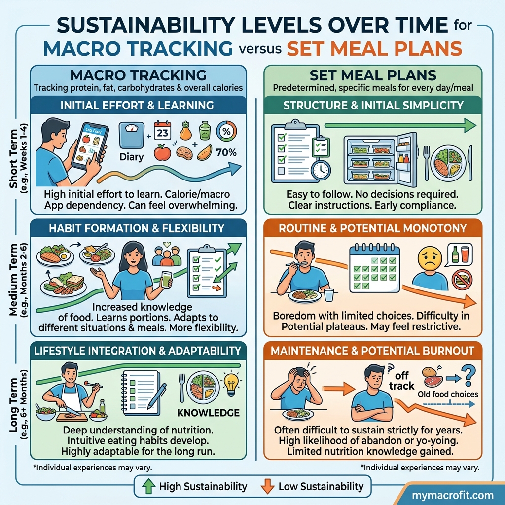 Free Macro Guide vs Paid Meal Plans: What's the Difference? chart