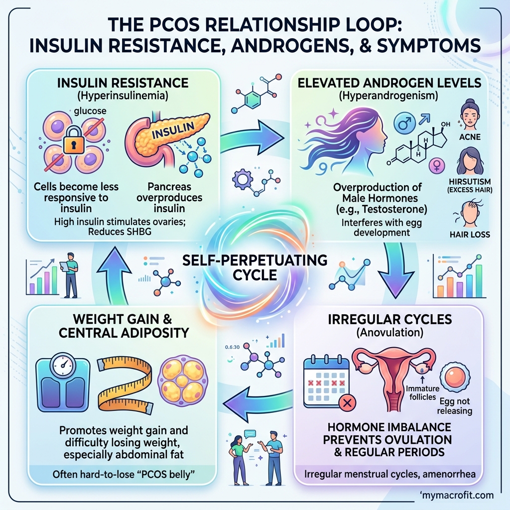 PCOS evidence-based supplements, inositol, berberine, magnesium, vitamin D and omega-3 with dosages and mechanisms