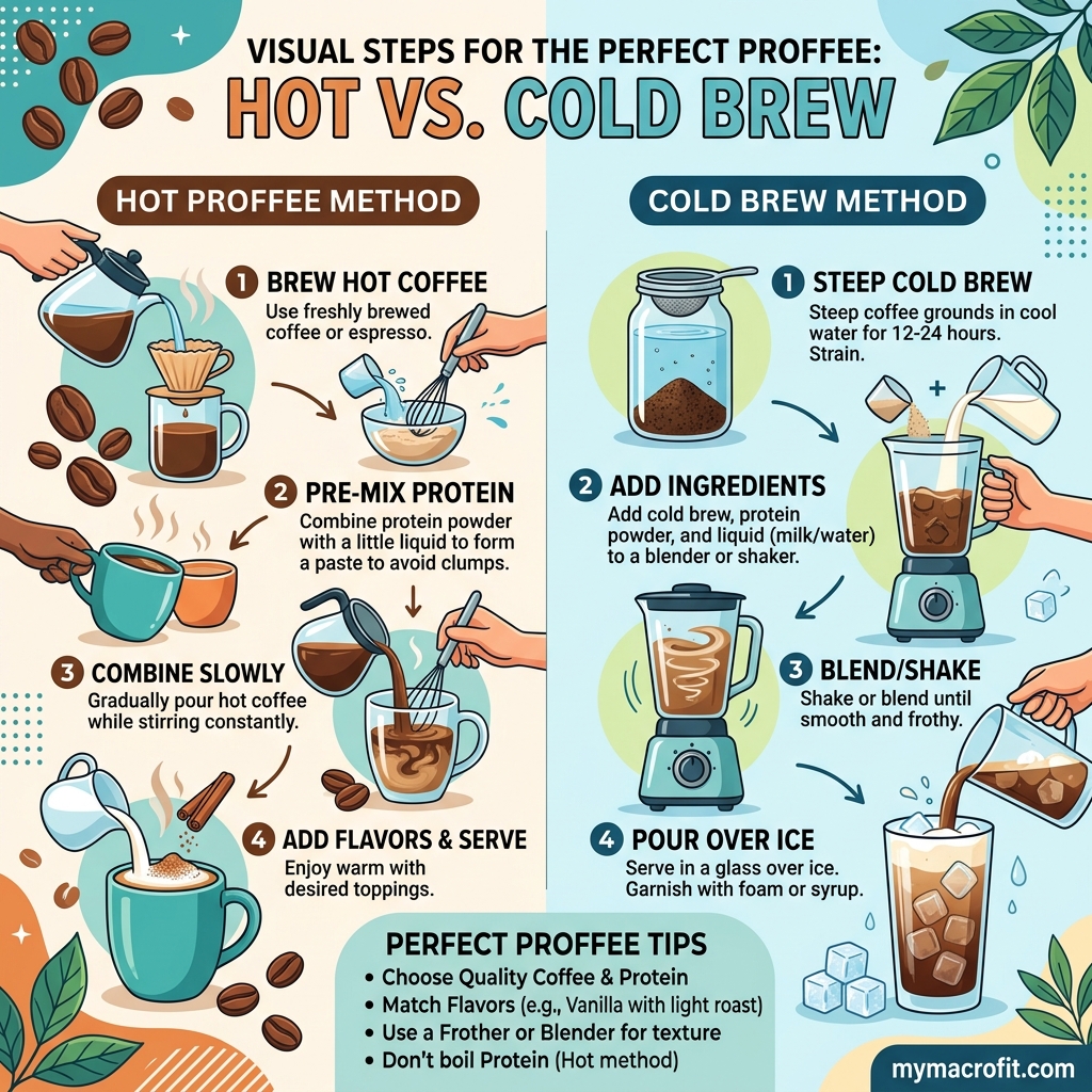 Proffee: Is the Protein Coffee Trend Actually Worth It? infographic