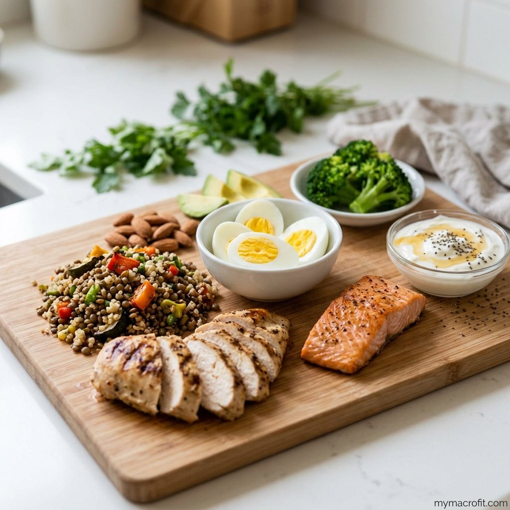 Protein for Women Over 40: How Much You Need and Why It's Non-Negotiable infographic