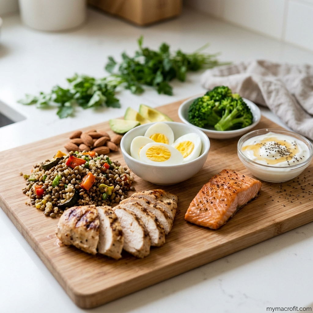 Protein for Women Over 40: How Much You Need and Why It's Non-Negotiable infographic
