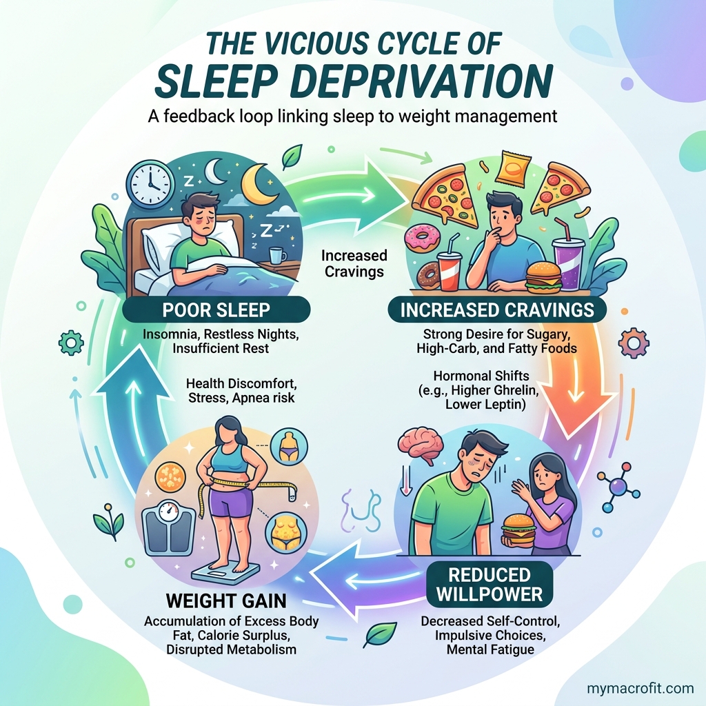 Sleep optimisation strategies, consistent schedule, light exposure management, cool dark room and caffeine cutoff timing