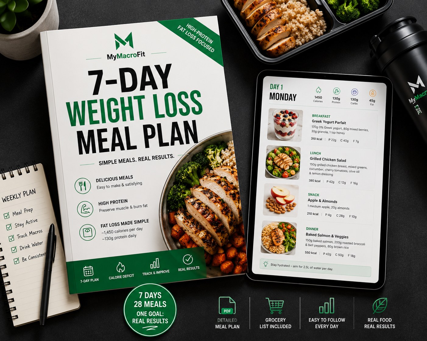 7-Day Weight Loss Meal Plan