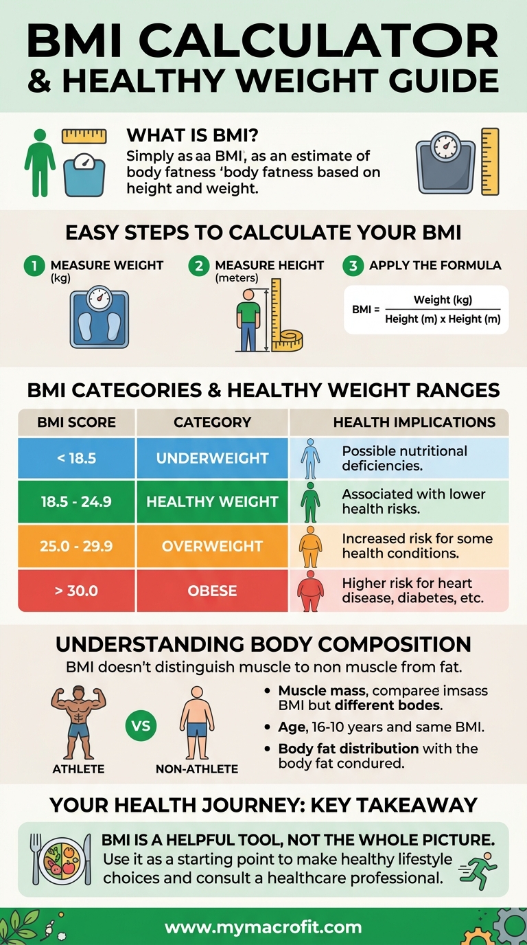 BMI Calculator visual guide