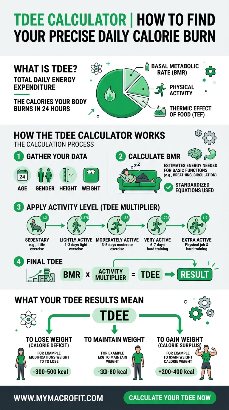 TDEE Calculator visual guide